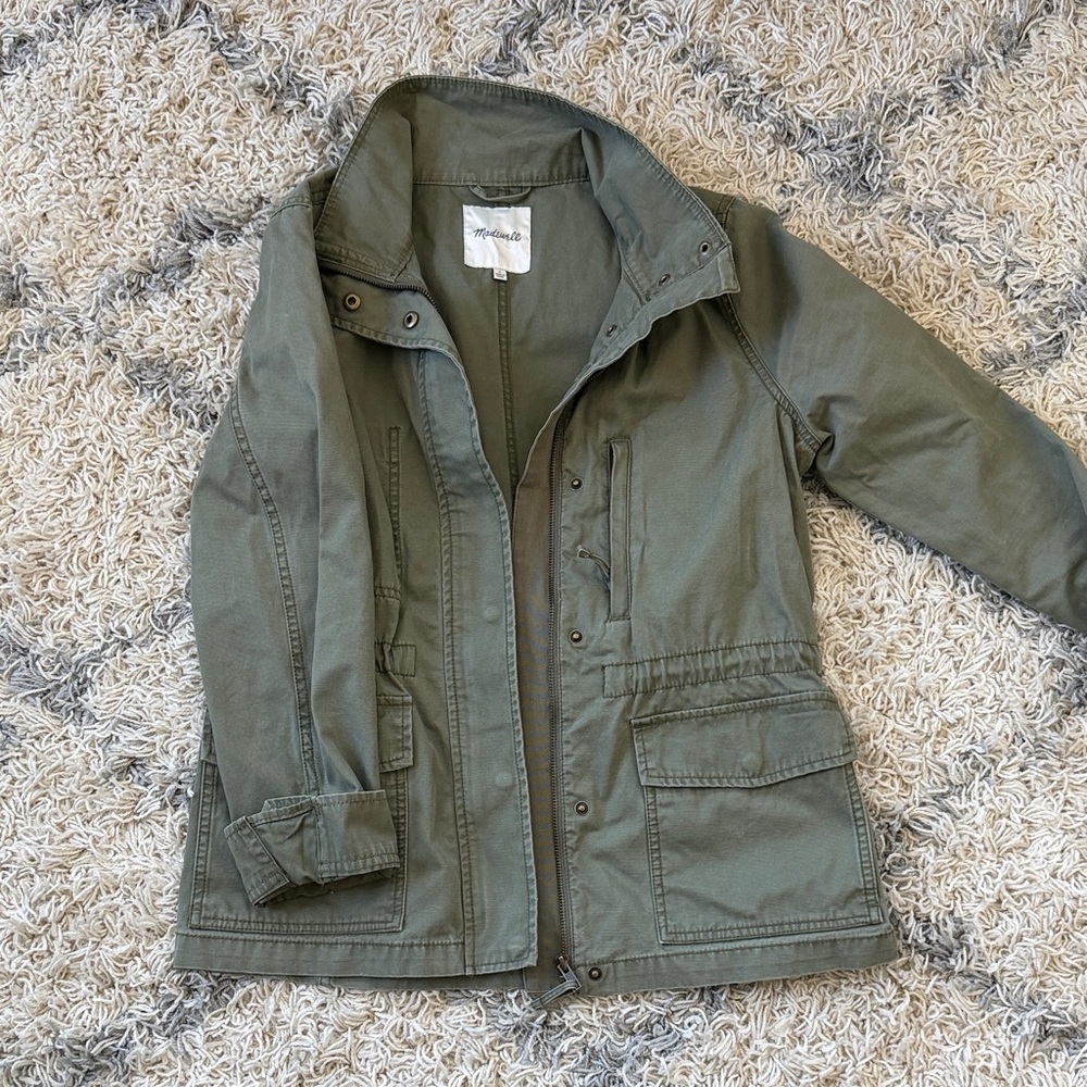 Madewell Olive Green Utility Jacket